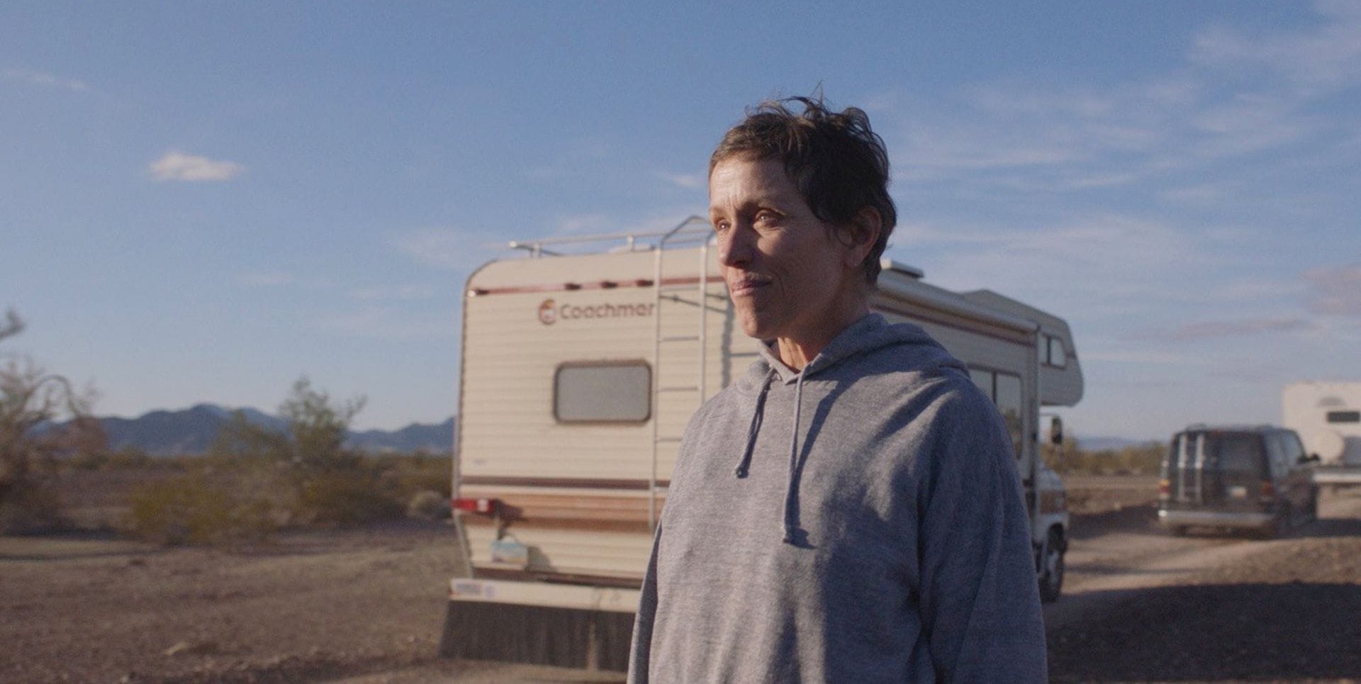 Frances McDormand in „Nomadland“.