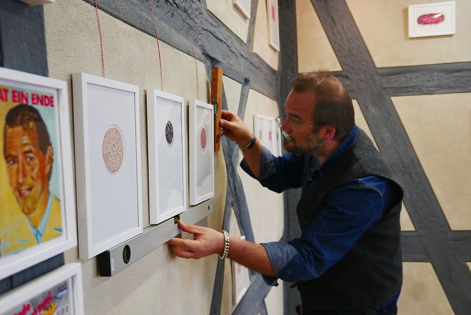 Die kehrseite des Lockdowns: So viel Zeit, Ausstellungen vorzubereiten, hatte Museumsleiter Dr. Christian Baudisch noch nie. Bild. Jung