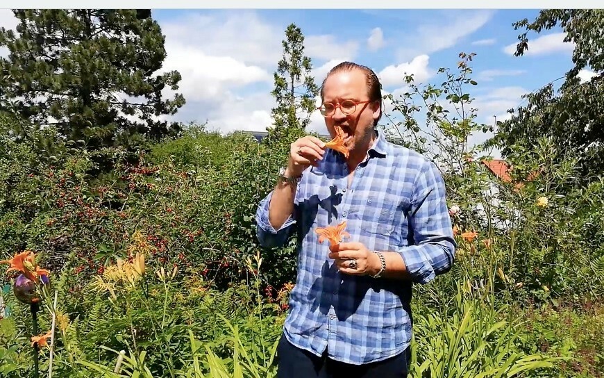 Frei nach den Ärzten: Ich esse Blumen. Bild: z