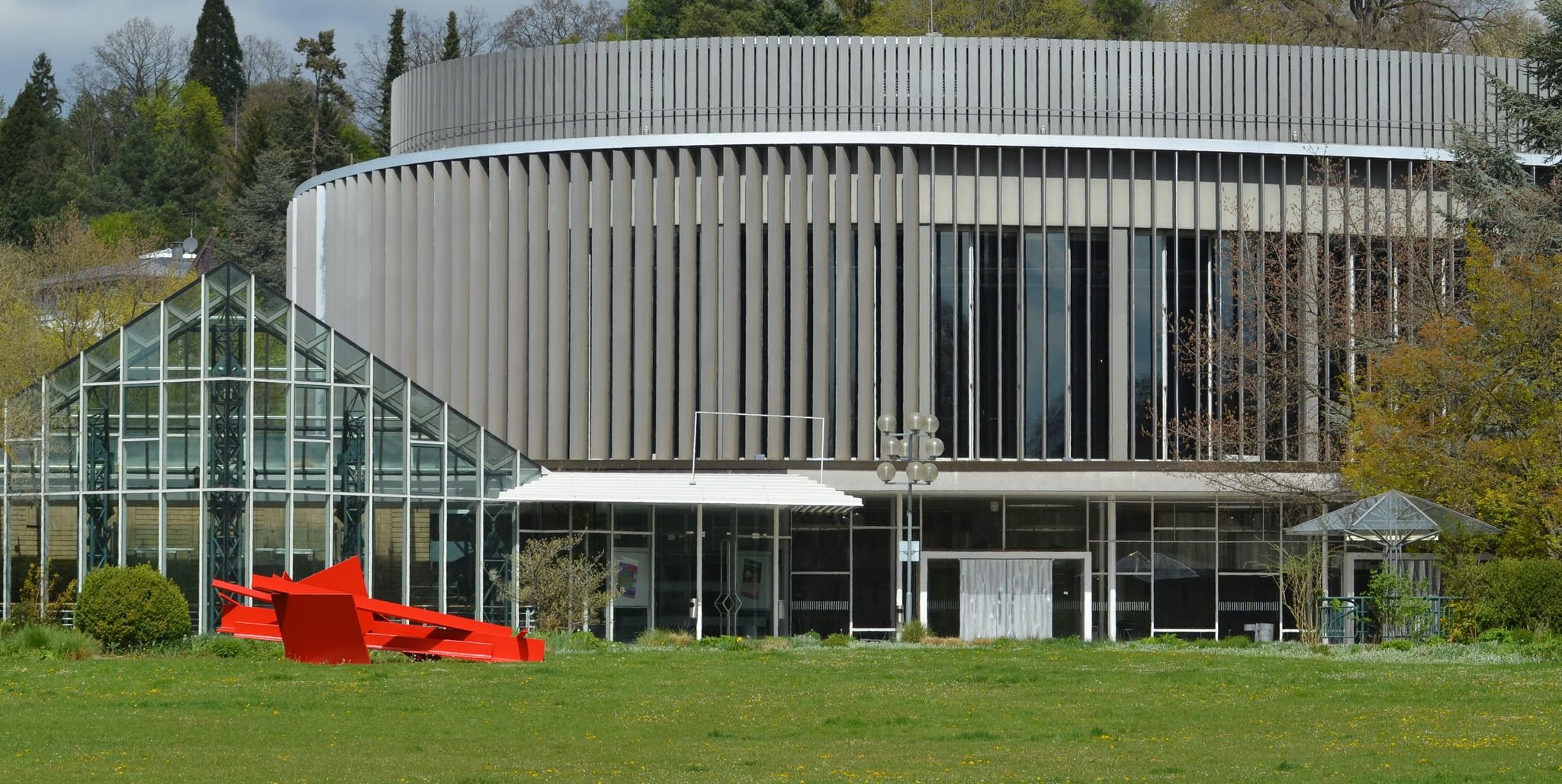 Die Sindelfinger Stadthalle.