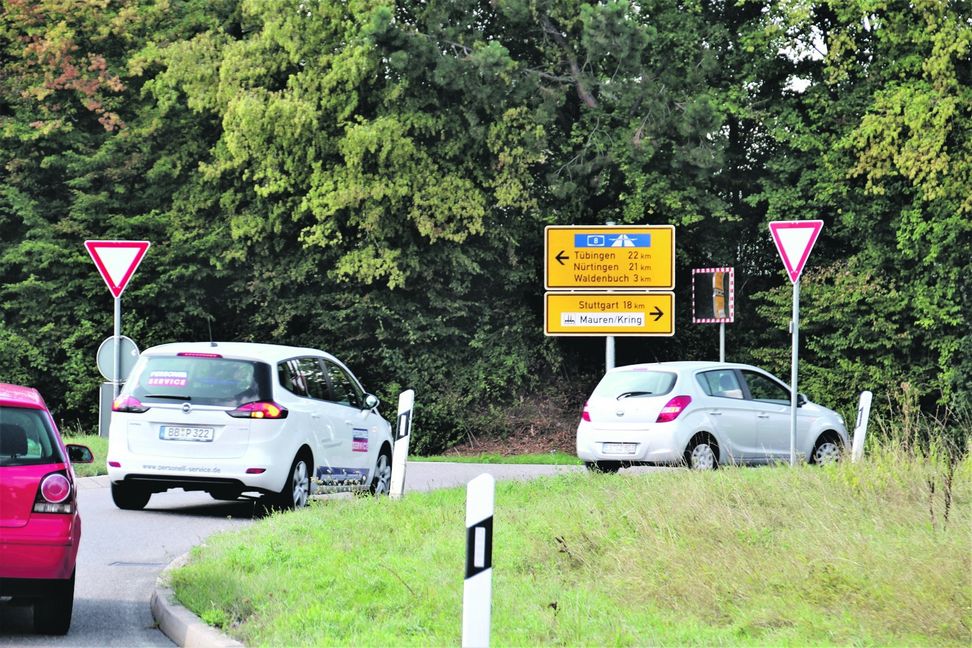 Zwei Fehler auf einem Schild. Bild: Müller