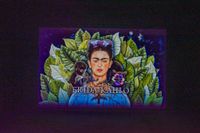 Die immersive Ausstellung „Viva Frida Kahlo“ in der Stuttgarter Schleyerhalle.