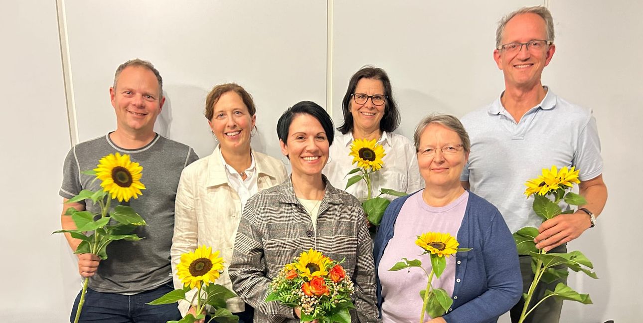 Von links: Beisitzer Heiko Focken, Beisitzerin Susanne Bohlien, Sprecherin Silke Musleh, Beisitzerin Hanna Bacherle, Beisitzerin Claudia Dobler, Kassier Christian Michel.