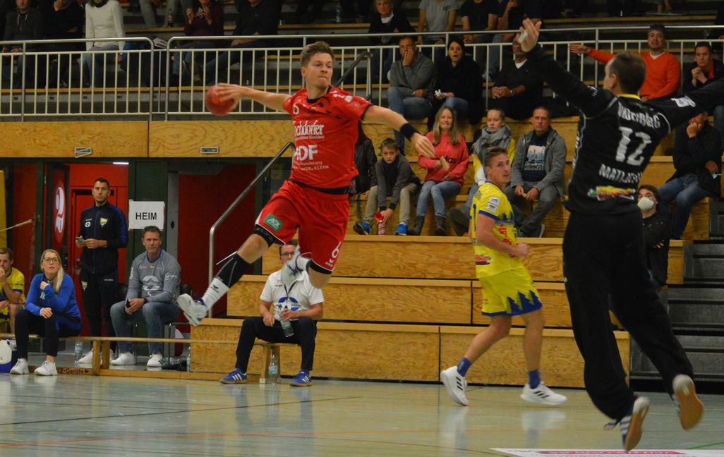Am Samstag wird Marvin Seeger erstmals das blau-weiße Trikot der HSG Böblingen/Sindelfingen. Bild: Zvizdic