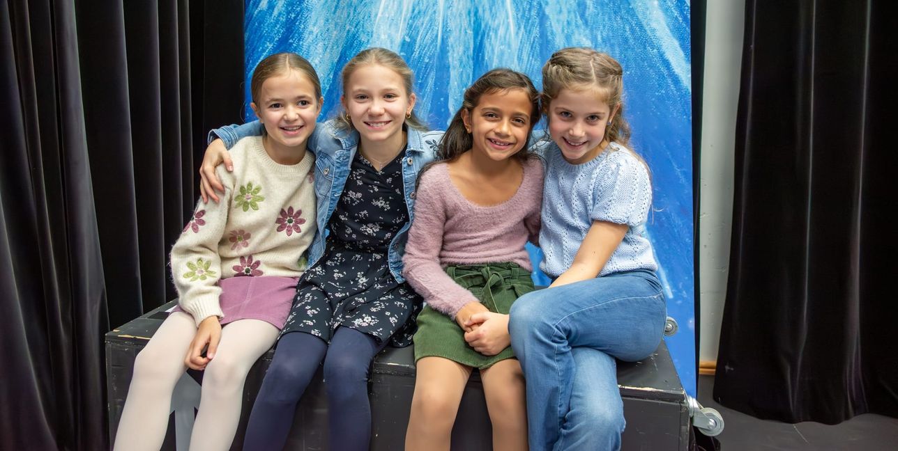 Lia-Su Günana aus Bad Cannstatt, Bernice Deubler aus Darmsheim, Sofia Stoll aus Holzgerlingen und Laila Grosch aus Bietigheim (von links).