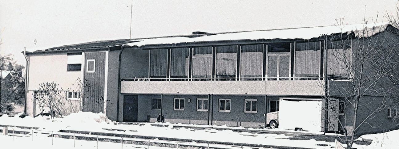 Das neu gebaute Vereinsheim des GSV Maichingen im Jahr 1968. Bilder: z