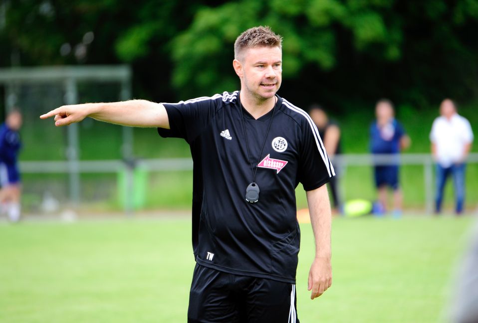 7.7.19 Sindelfingen Trainingsauftakt - Trainer Tobias Winter