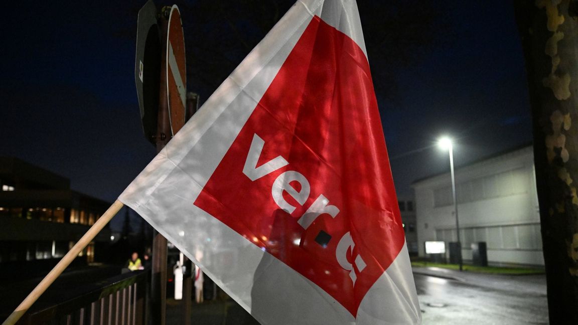 Verdi ruft zum Streik auf.