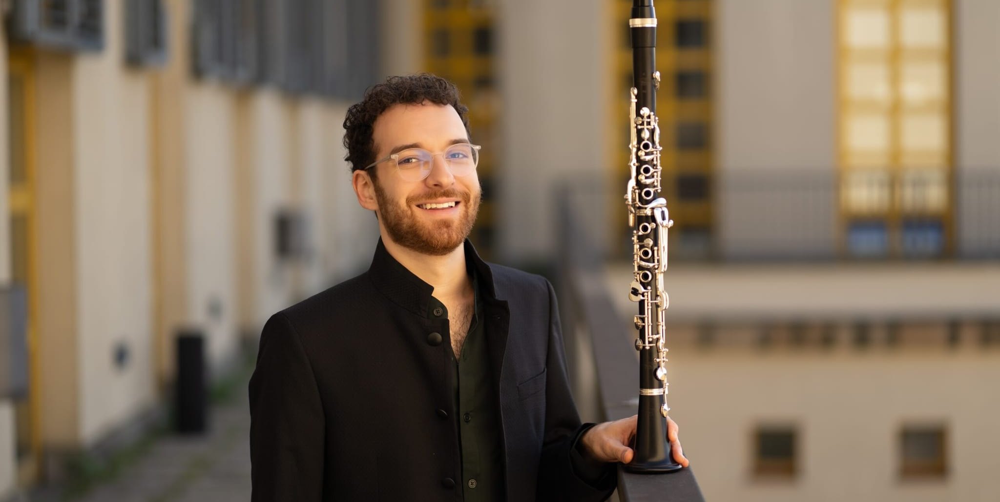 Adam Ambarzumjan, Solo-Klarinettist der Württembergischen Philharmonie Reutlingen, eröffnet den Konzertteil am Sonntag um 19 Uhr.