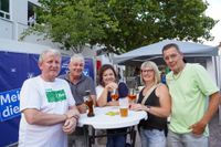 Gute Laune und fette Rocksongs von Led Zeppelin bei Sindelfingen rockt mit der Band "Mothership".