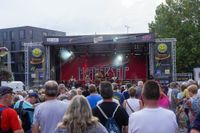 Gute Laune und fette Rocksongs von Led Zeppelin bei Sindelfingen rockt mit der Band "Mothership".
