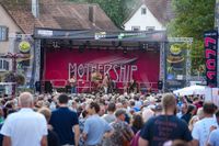 Gute Laune und fette Rocksongs von Led Zeppelin bei Sindelfingen rockt mit der Band "Mothership".