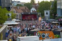 Gute Laune und fette Rocksongs von Led Zeppelin bei Sindelfingen rockt mit der Band "Mothership".