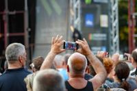 Gute Laune und fette Rocksongs von Led Zeppelin bei Sindelfingen rockt mit der Band "Mothership".