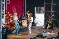 Gute Laune und fette Rocksongs von Led Zeppelin bei Sindelfingen rockt mit der Band "Mothership".