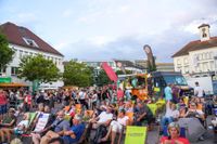 Gute Laune und fette Rocksongs von Led Zeppelin bei Sindelfingen rockt mit der Band "Mothership".