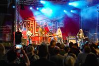 Gute Laune und fette Rocksongs von Led Zeppelin bei Sindelfingen rockt mit der Band "Mothership".