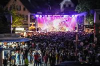 Gute Laune und fette Rocksongs von Led Zeppelin bei Sindelfingen rockt mit der Band "Mothership".