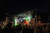 Gute Laune und fette Rocksongs von Led Zeppelin bei Sindelfingen rockt mit der Band "Mothership".