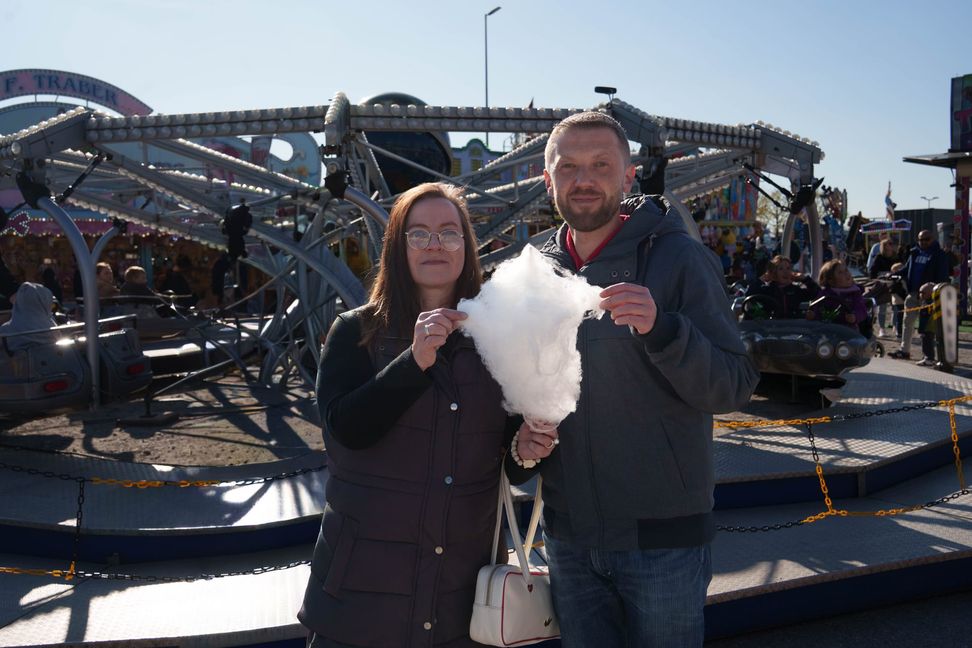 Tolles Wetter, Jubel und Trubel: So war die Osterkirmes auf dem Flugfeld