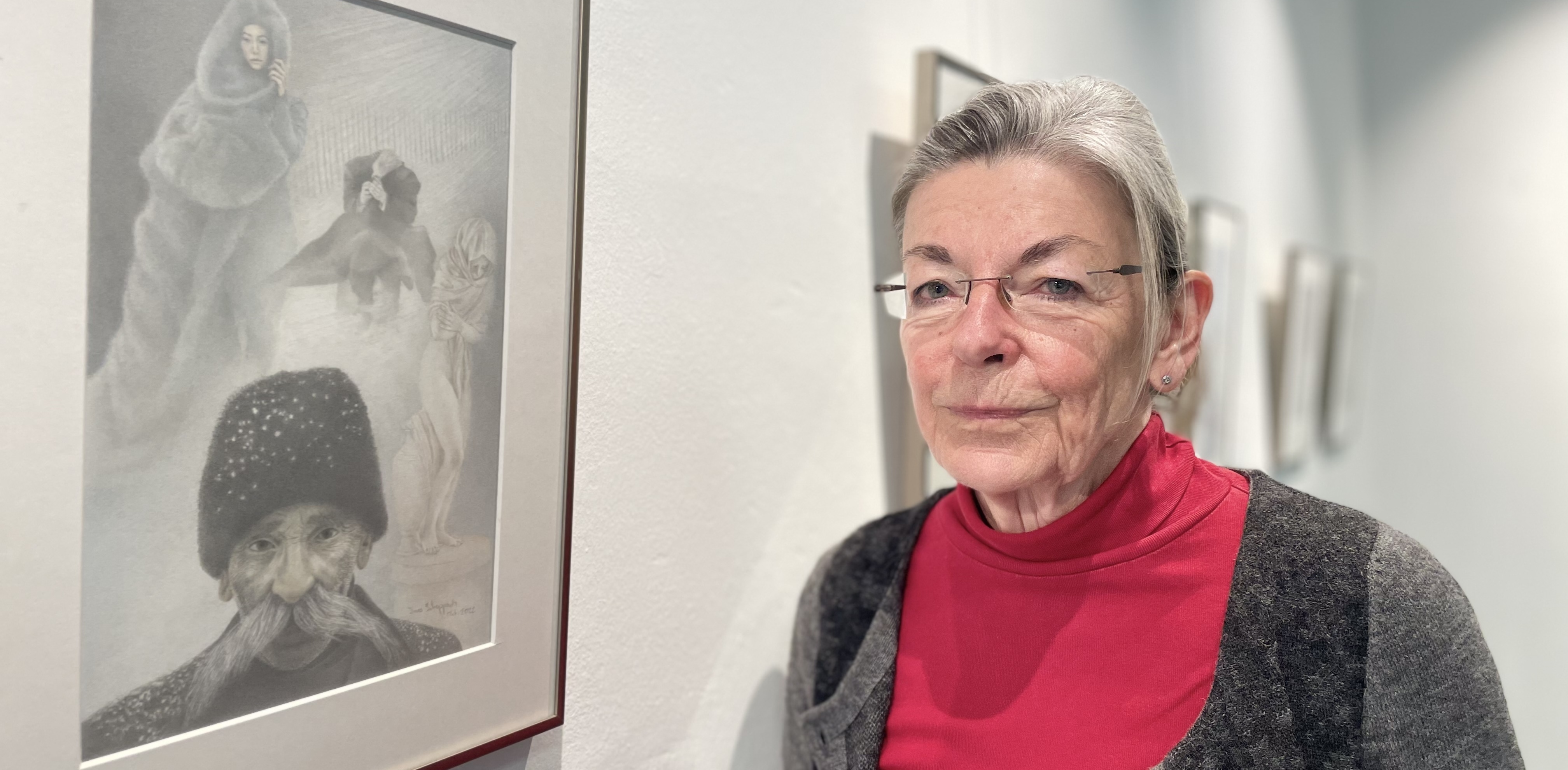 Ines Scheppach stellt aktuell in der Galerie der Stadt Herrenberg aus. "Gezeichnete Bilder" heißt die Ausstellung.