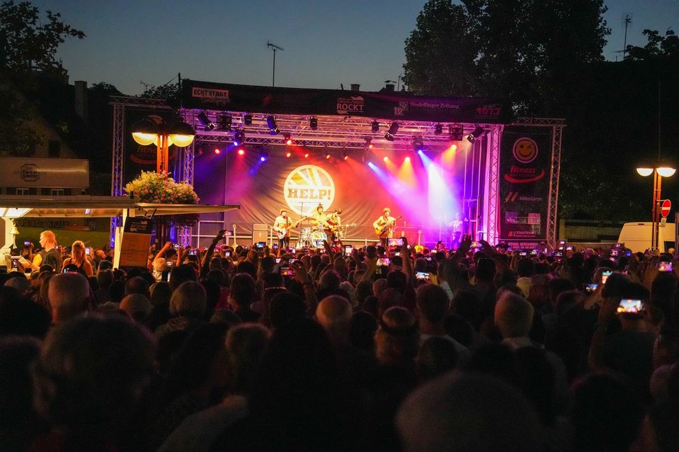 Im August heißt es wieder „Sindelfingen rockt“ auf dem Marktplatz. Bild: Dettenmeyer/A