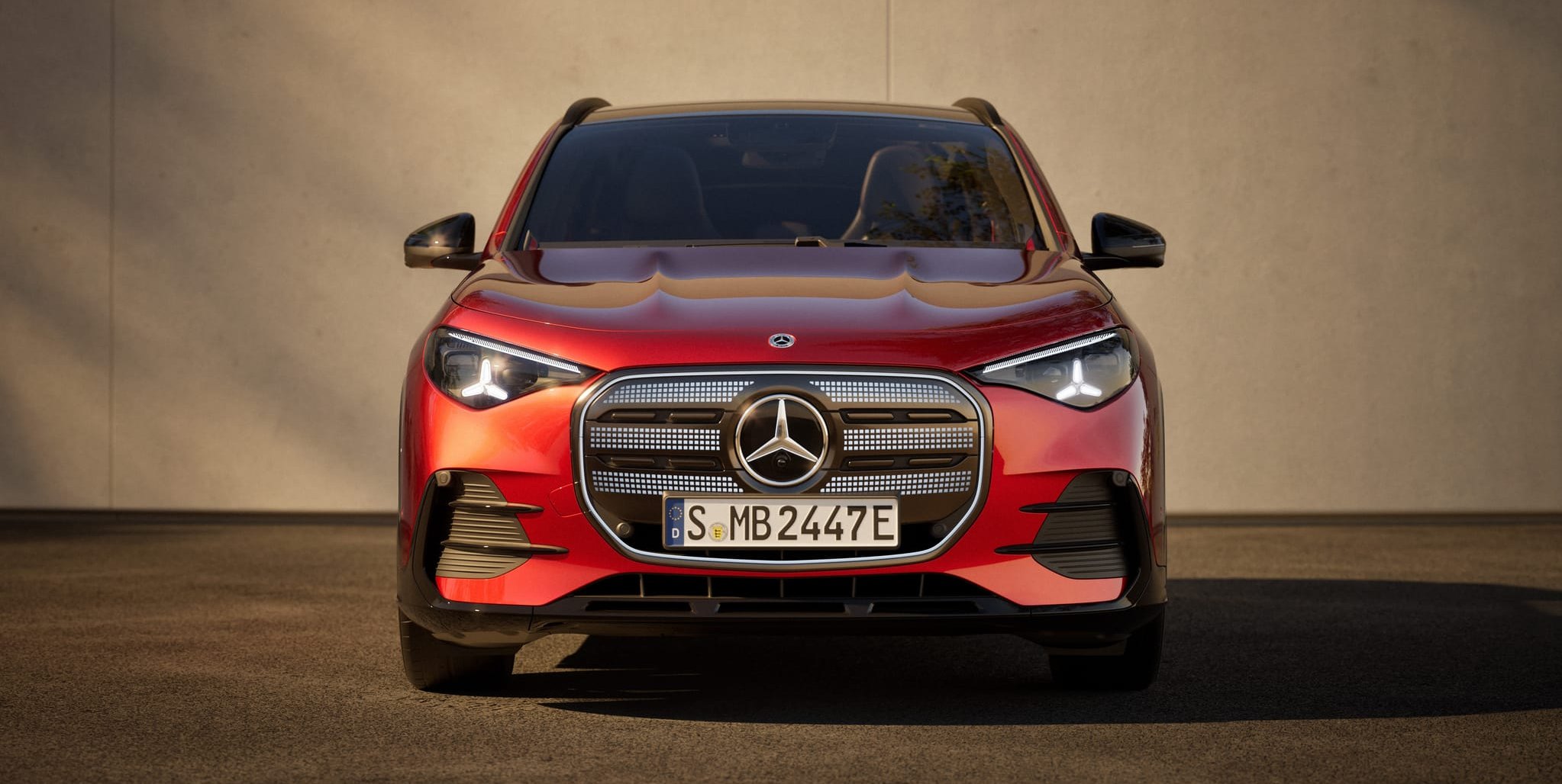 Der neue elektrische Mercedes-Benz GLA.