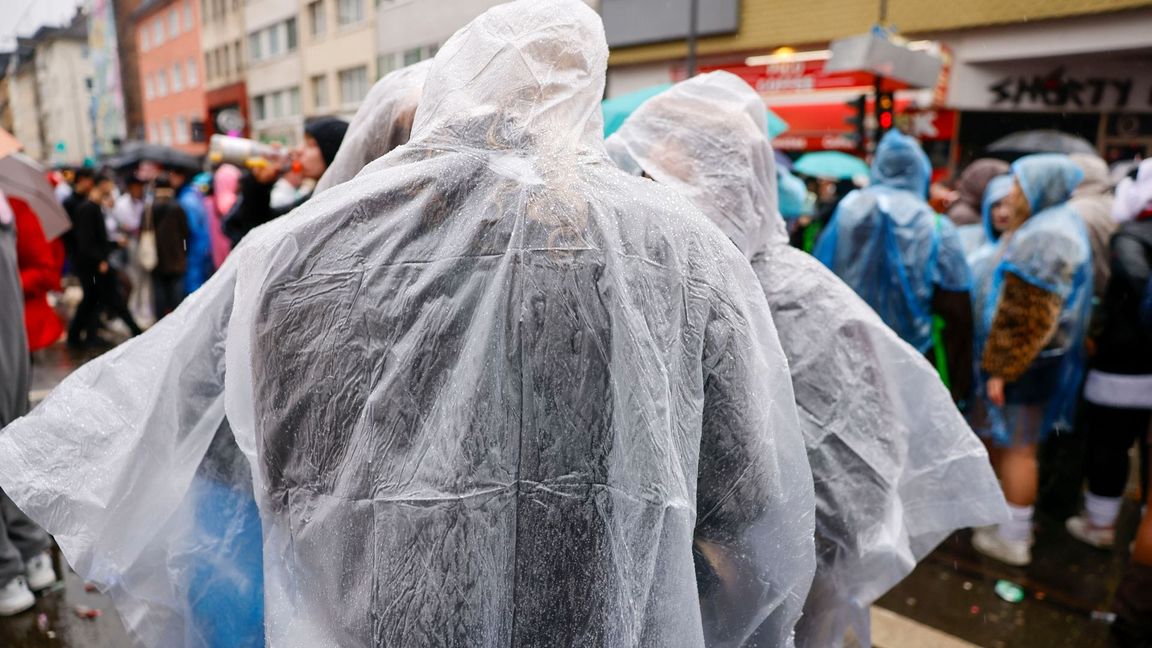 Erst Regen, dann womöglich noch Schnee und Eis - so lautet die Wettervorhersage für den bevorstehenden Höhepunkt des Karnevals.