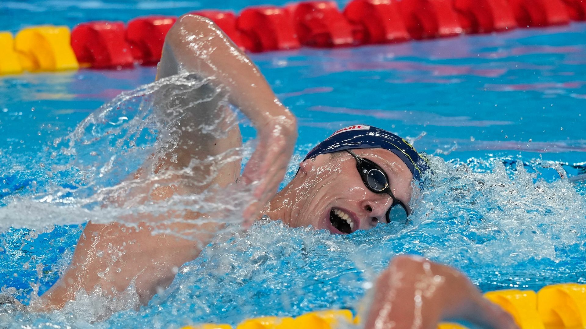 Gewann zum Abschluss der WM über 1500 Meter Freistil Silber: Florian Wellbrock.