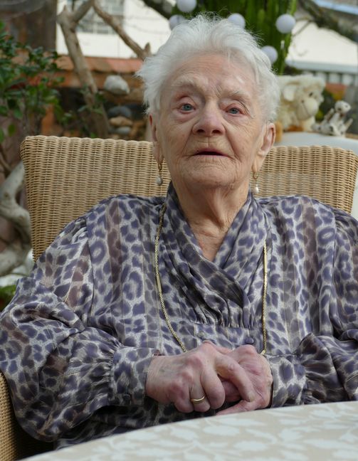 Wanda Daniels feiert am Samstag ihren 100. Geburtstag. Bild: Lück