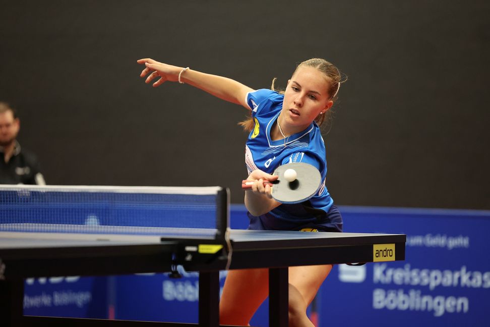 Vor dem Bundesliga Ende des Monats fliegt Annett Kaufmann zu zwei Turnieren nach Katar. Bild: Holzapfel