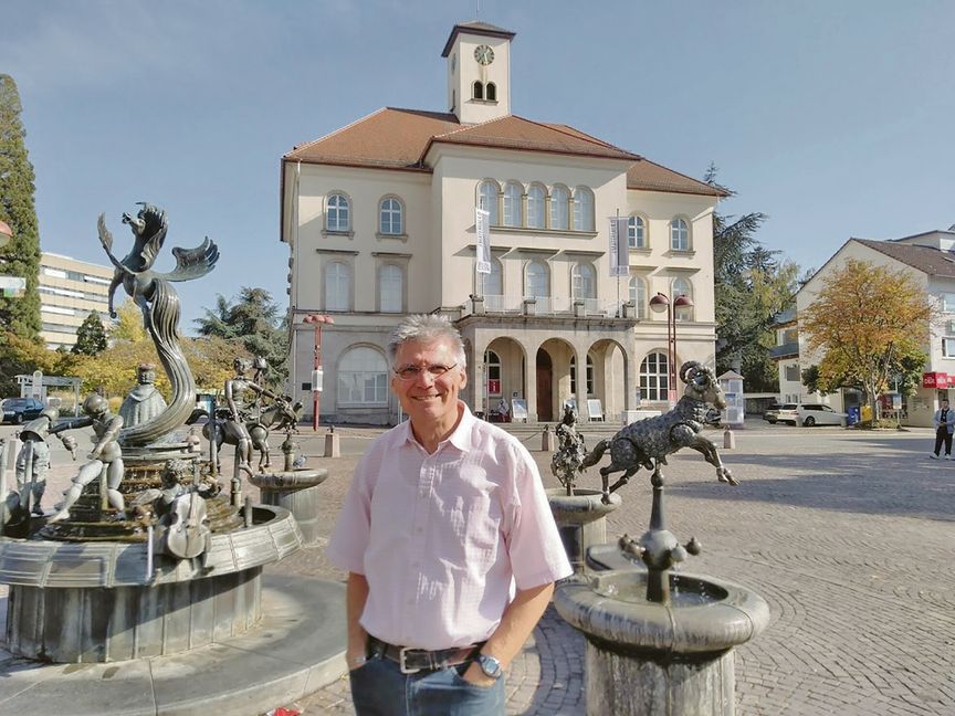"Jetzt beginnt ein neues Kapitel": Andreas Heßelmann verlässt die Buchhandlung Röhm und Sindelfingen. Bild: Schweiker