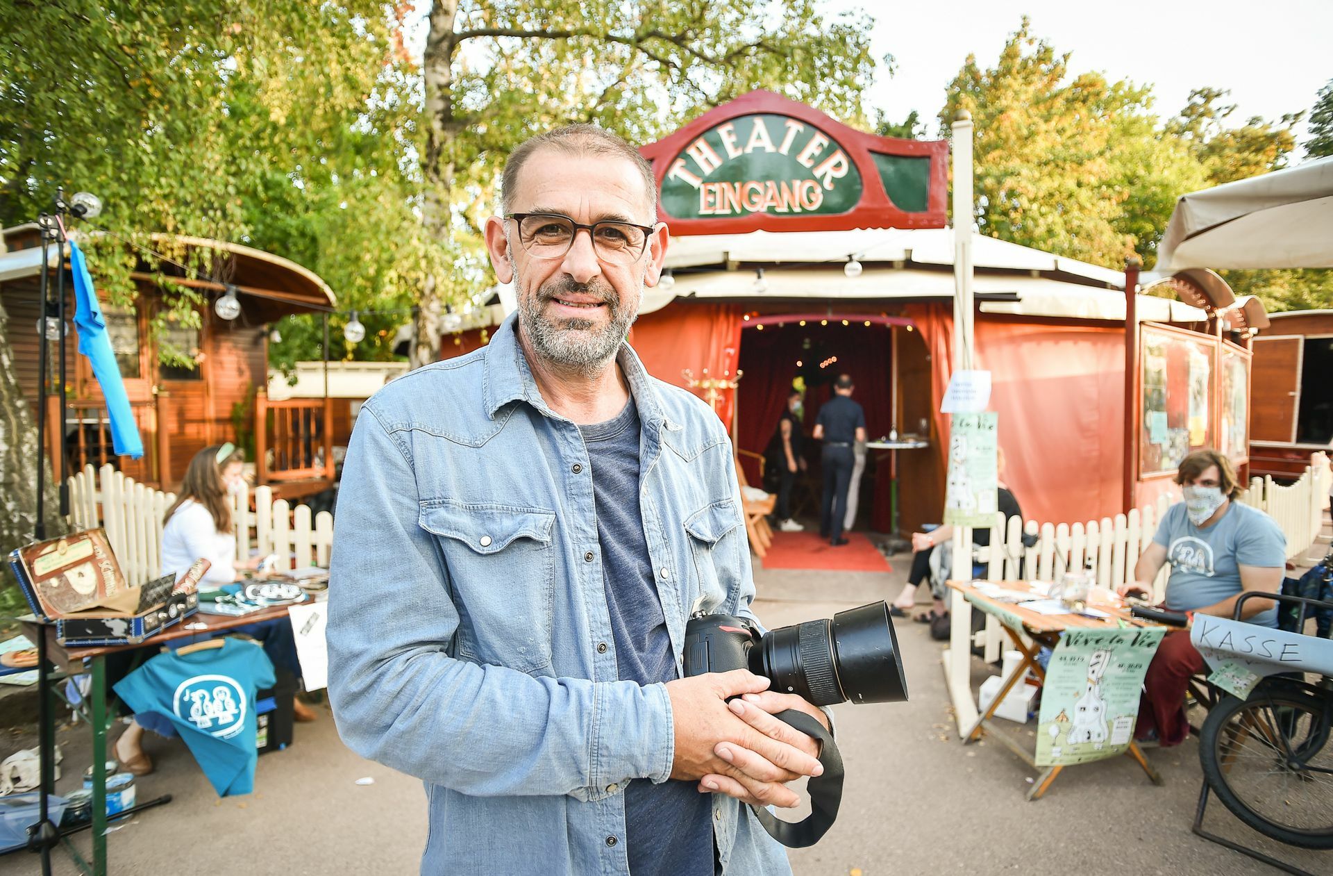 Reiner Pfisterer dokumentiert „Die Rückkehr der Musik“ – etwa beim Festival „Vive la Vie“ am Killesberg. Er schaut ...