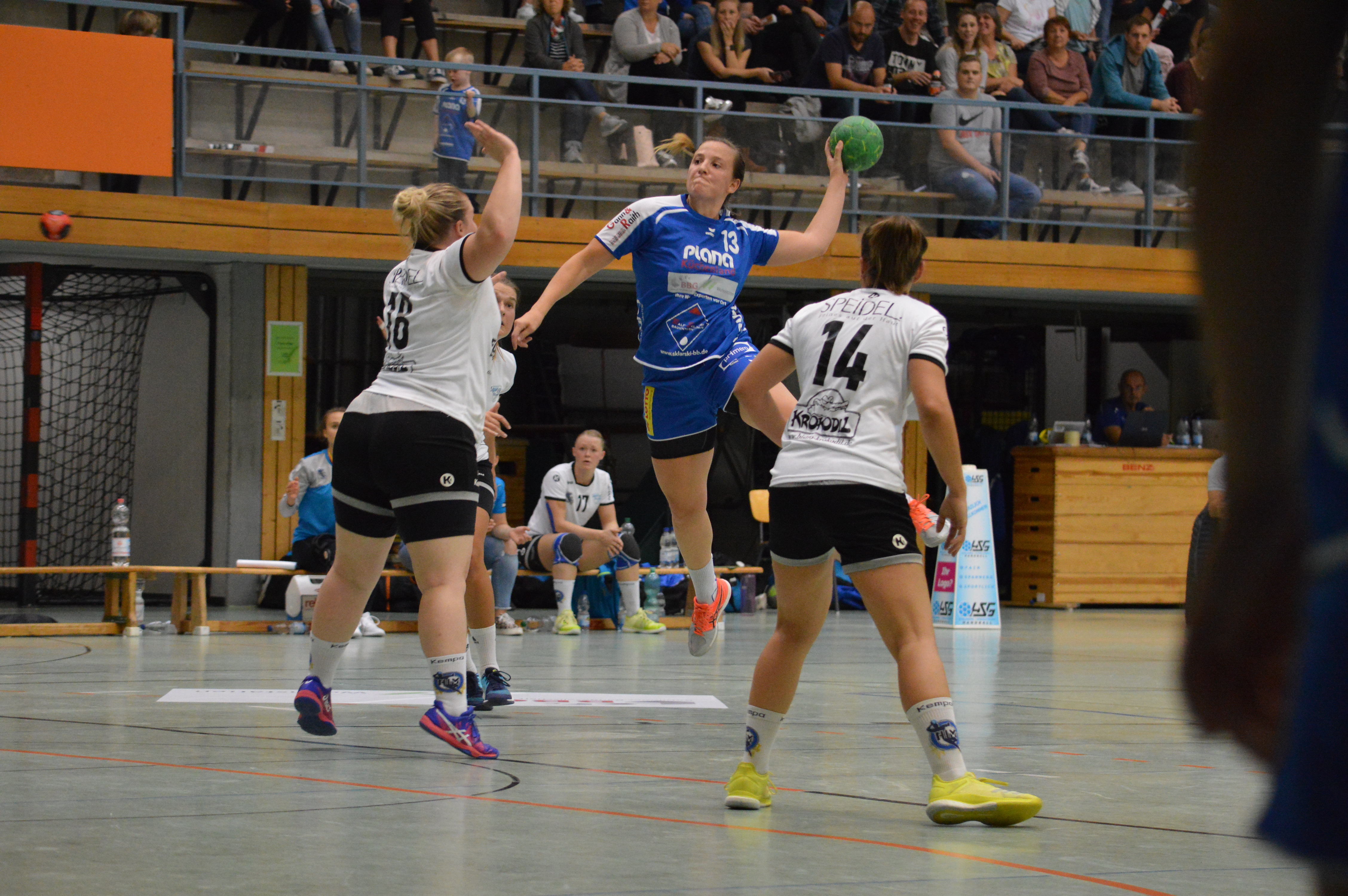 Bei der HSG Albstadt hat die HSG Böblingen/Sindelfingen deutlich gewonnen, jedoch Andrea Dieterle mit einer Schienbeinverletzung verloren.