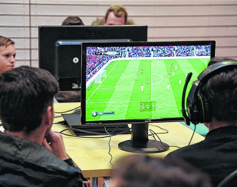 Fifa-Turnier beim VfL Herrenberg im März. Bild: Jürgen Metz