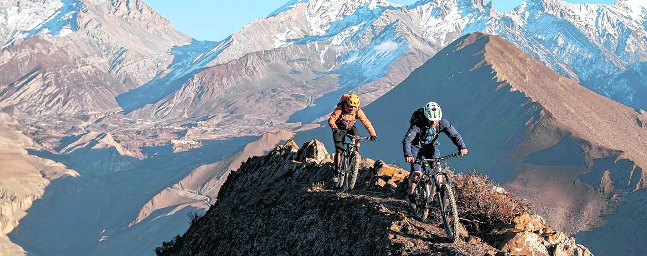 Harald Philipp auf nepalesischen Trails. Bild: Stefan Voitl