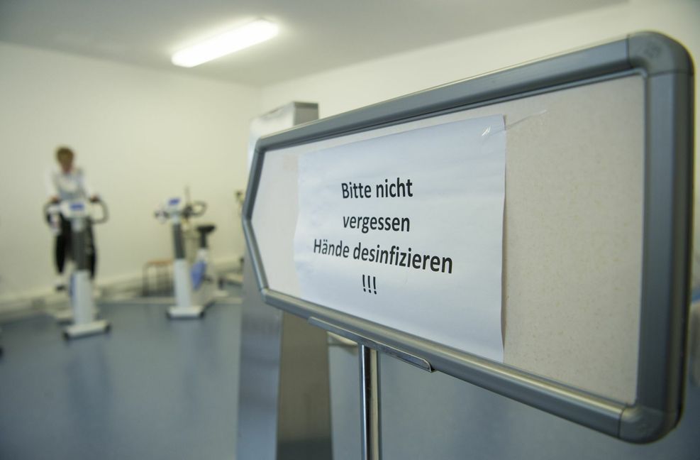 Die Ergometertherapie ist ein Baustein, um die Patienten wieder fit zu machen. Foto: Andreas Reiner