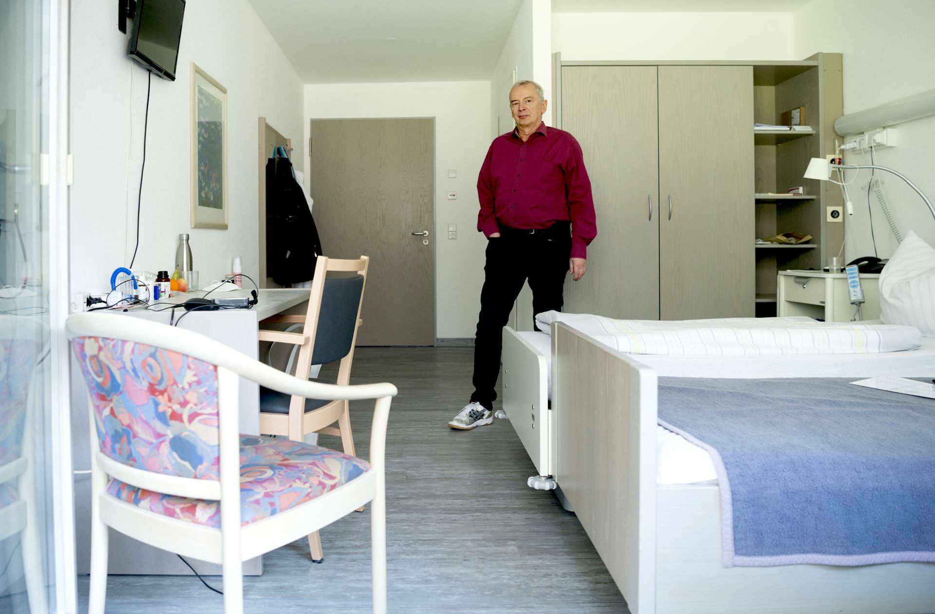 Matthias Wanckel lag 23 Tage im Koma, drei Monate lang durfte seine Frau ihn im Krankenhaus nicht besuchen. Foto: Andreas Reiner