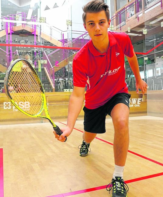 Nils Schwab beim Training im Böblinger „Pink Power“. Bild: Bilaniuk