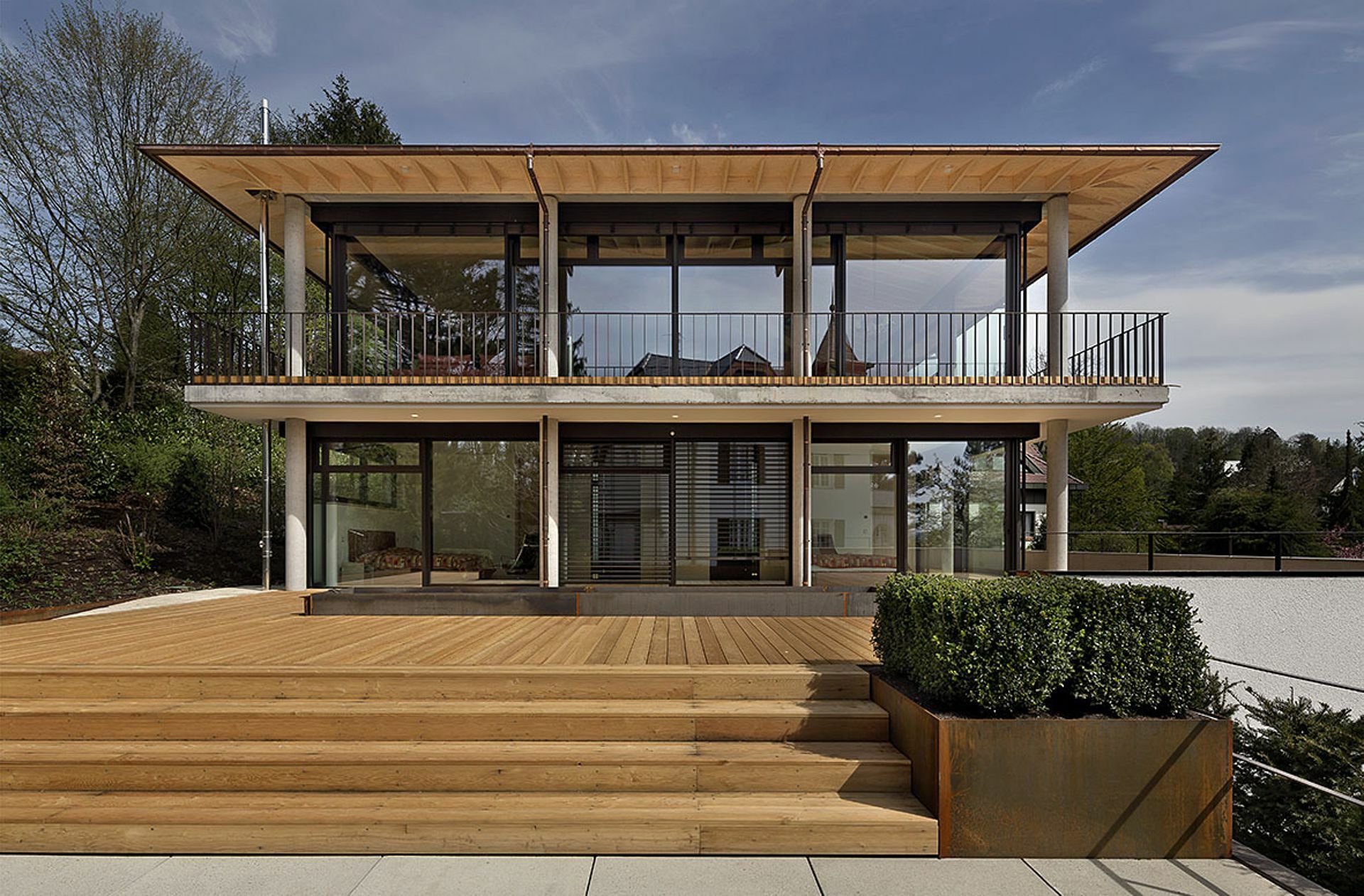 Klar gezeichnet: Einfamilienhaus K von Riehle Architekten Foto: Andreas Keller