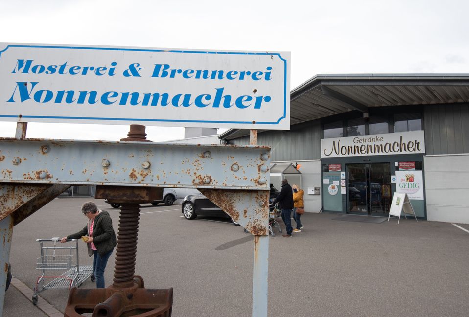 Gärtringen, Getränkehandel Klauss & Klauss (ehemals Nonnenmacher), GB-Foto: Vecsey
