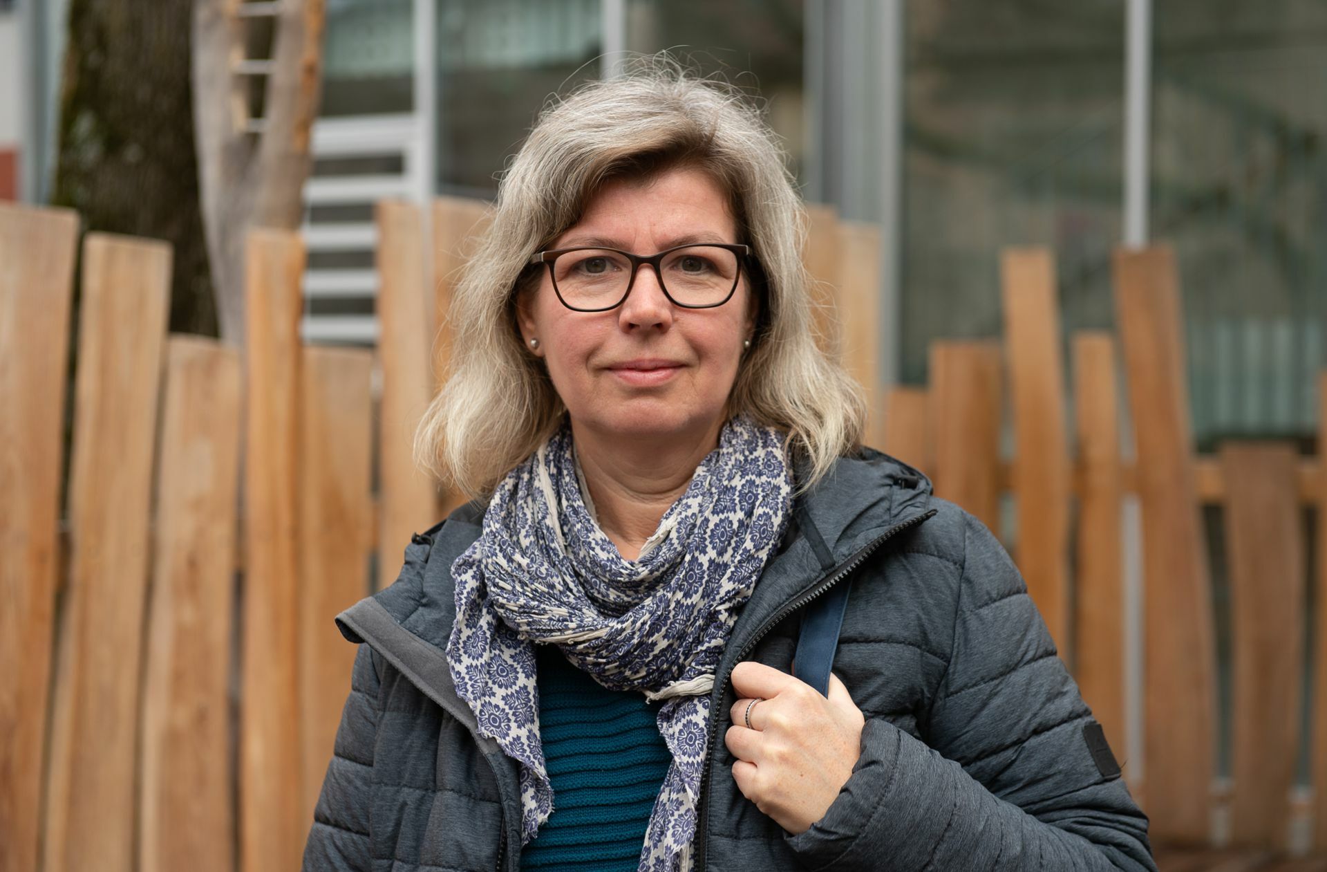 Kerstin Hangleiter-Ottmar bedauert es, dass sie mit den Kindern nicht singen darf. Foto: LICHTGUT