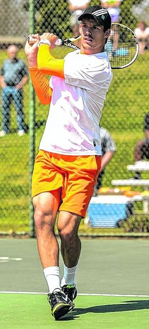 Auf dem Tennisplatz eilt Lukas Winkelmann in den USA von Erfolg zu Erfolg.