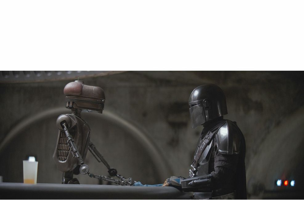 Szene aus „The Mandalorian“
 Foto: imago images/Cinema Publ..