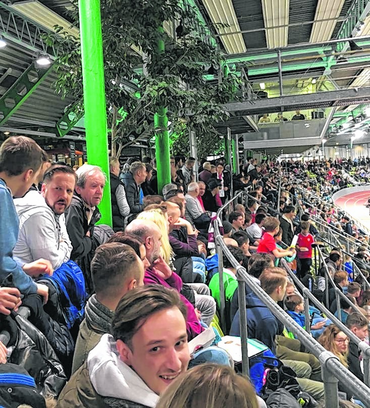 Rund 10 000 Besucher strömten am Wochenende in die Halle. Bild: Müller