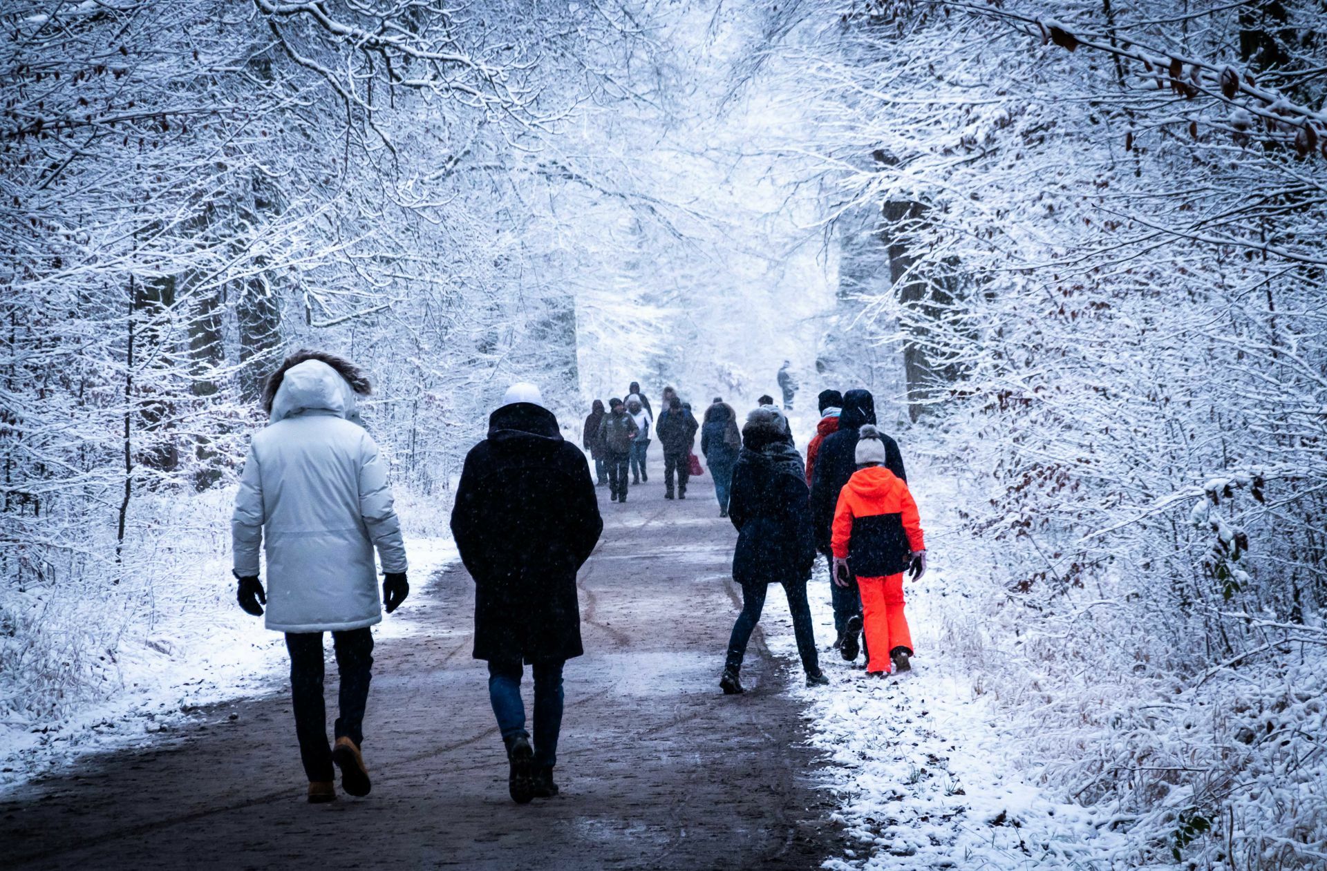 Das aktuelle Wetter zieht Schneefreunde nach draußen.   Foto: Lichtgut/Achim Zweygarth