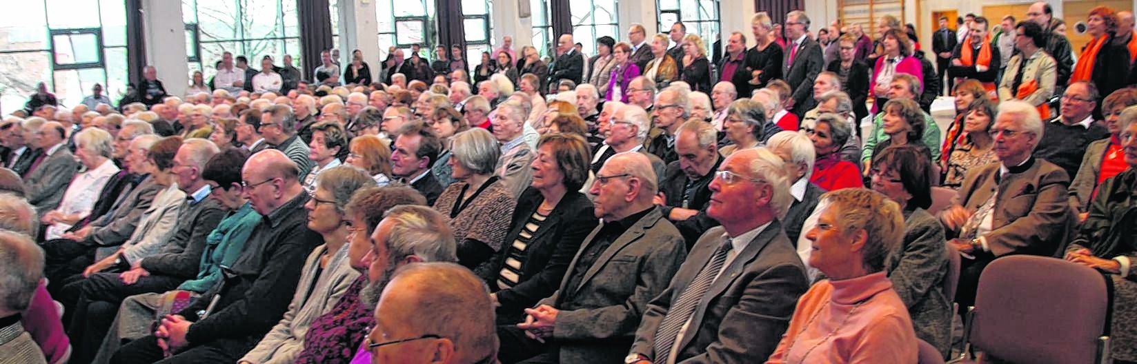 Volles Haus in der Magstadter Festhalle beim Neujahrsempfang. Bilder: Jung