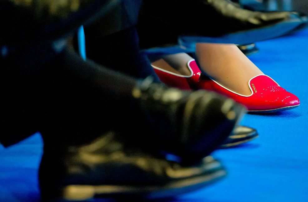 Noch immer sind Frauen in den ersten Reihen selten zu finden.