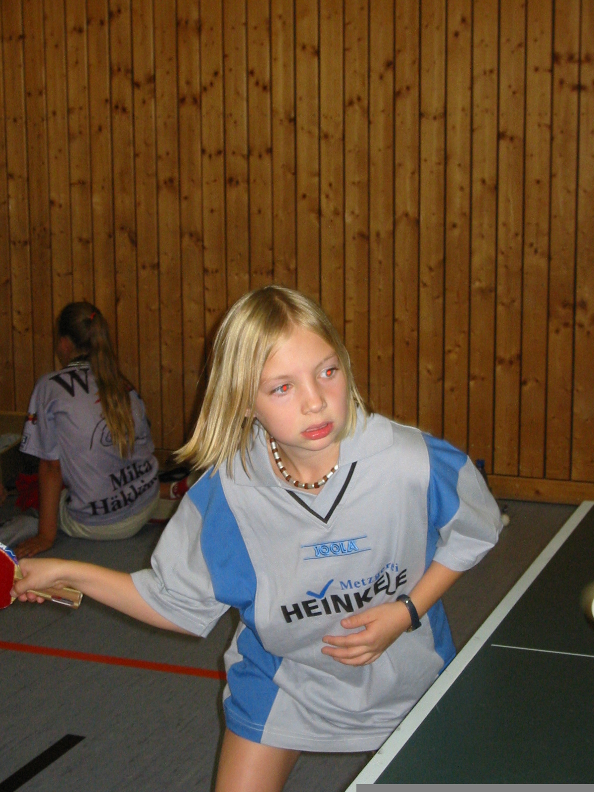 Nathalie Richter zu Anfang ihrer Tischtennis-Karriere im Trikot des TSV Grafenau. Bild: Holzapfel