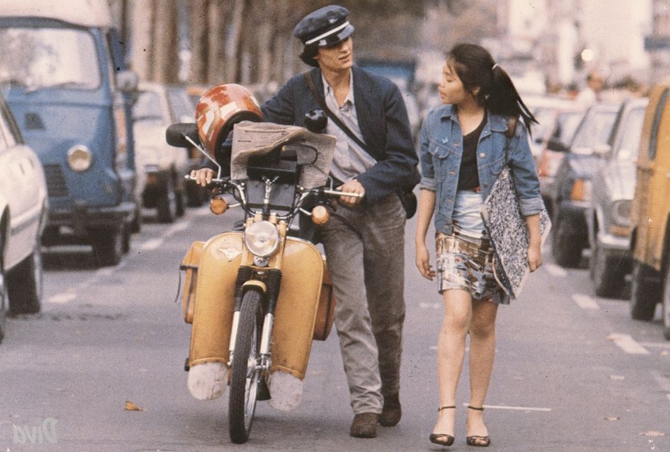 Jules (Fréderic Andréi) hat illegale Aufnahmen einer „Diva“, mit seiner Bekannten Alba (Thuy An Luu) wird er deswegen von Gangstern gejagt.   Bild: z